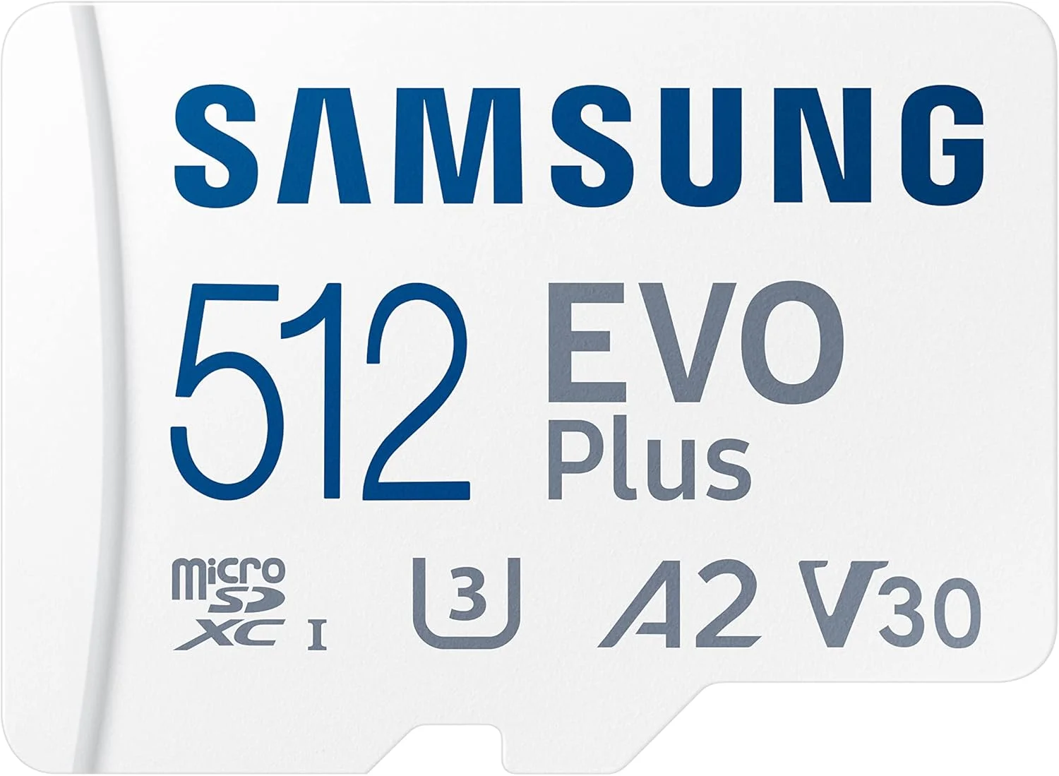کارت حافظه MicroSDXC سامسونگ Evo Plus با ظرفیت 512 گیگابایت Uhs-i به همراه آداپتور SD