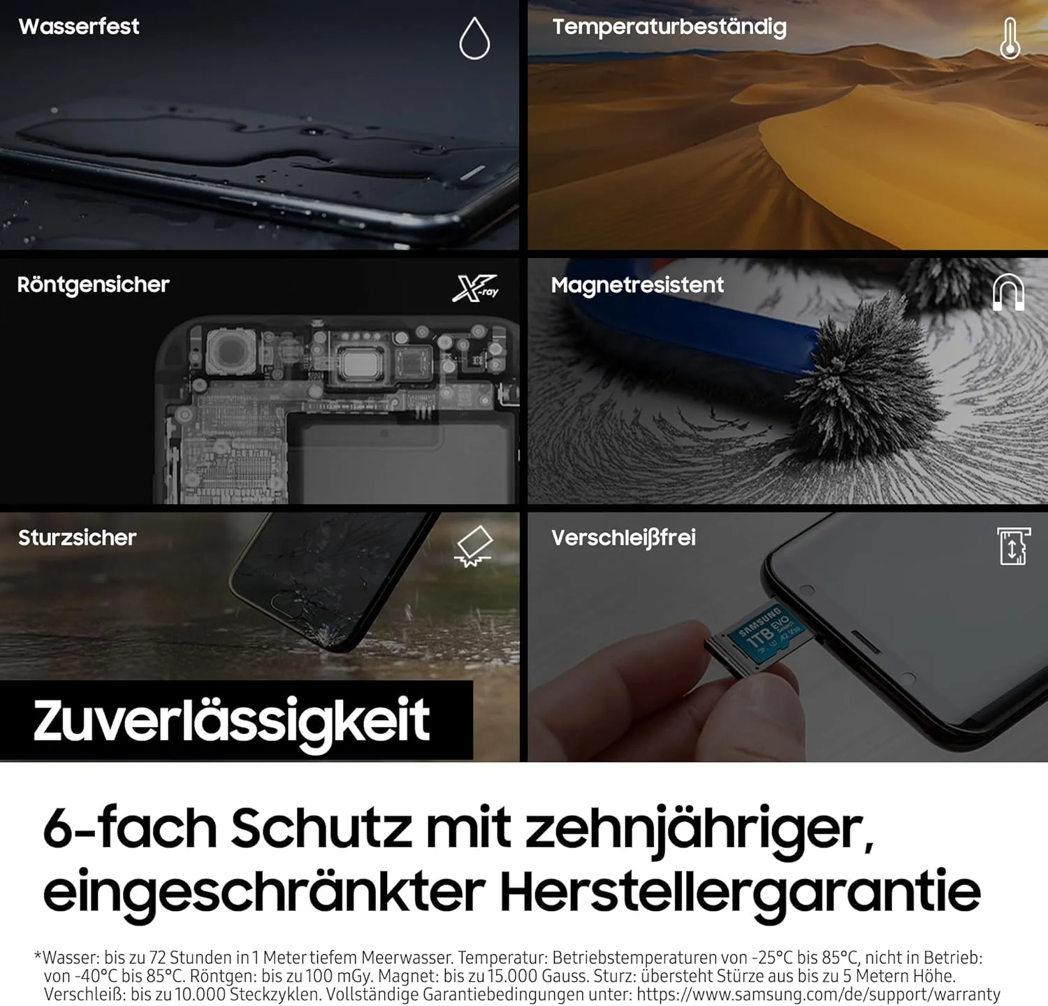 کارت حافظه microSD سامسونگ EVO Select (2024) به همراه آداپتور SD، 512 گیگابایت، کارت حافظه برای تلفن هوشمند و تبلت، UHS-I U3، 4K UHD، Full HD، سرعت خواندن 160 مگابایت بر ثانیه، MB-ME512SA/EU