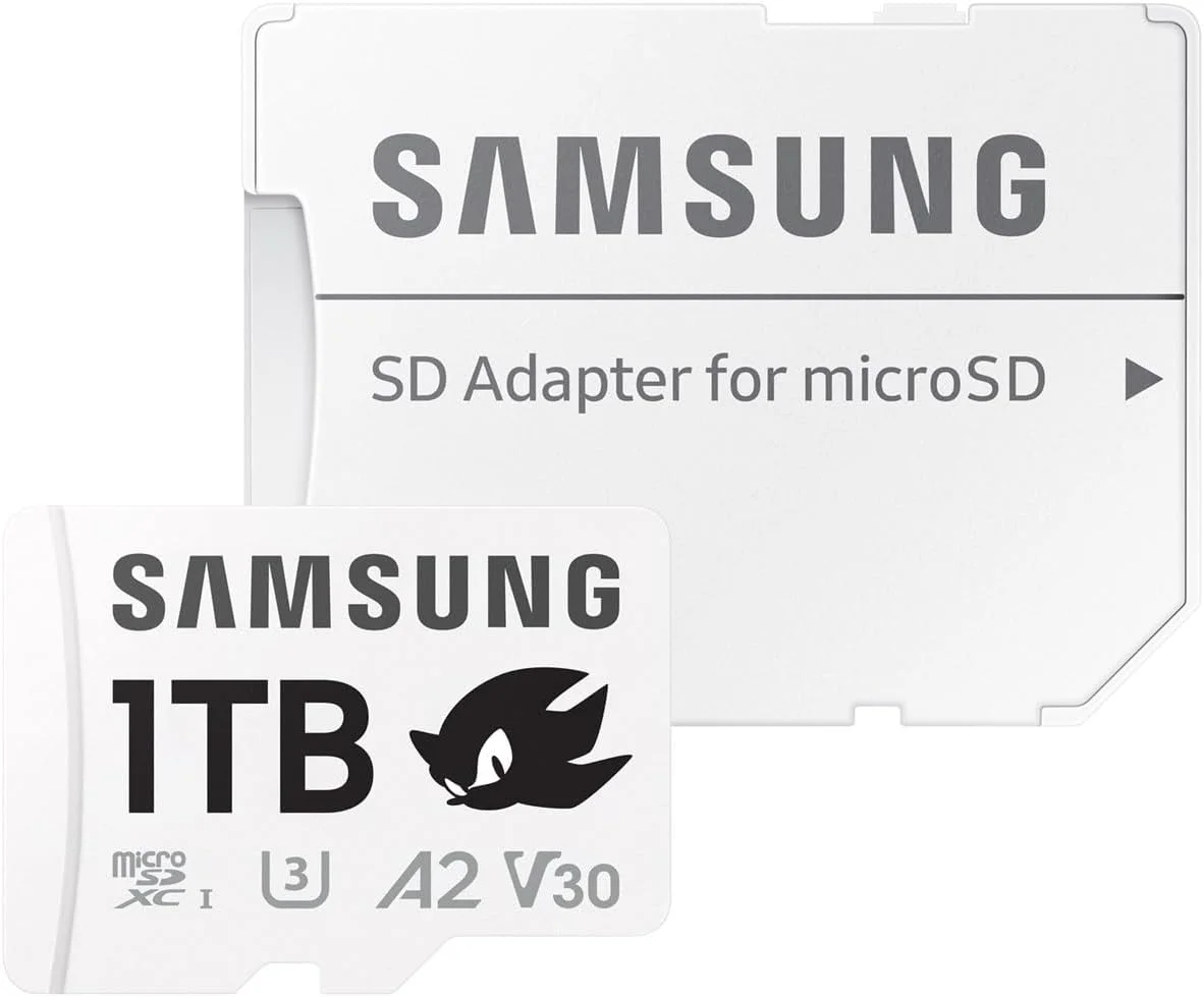 کارت حافظه MicroSD سامسونگ مدل MB-MD1T0SA Sonic PRO Plus مناسب کنسول بازی، دوربین های ورزشی و پهپاد 1 ترابایت، UHS-I U3، سرعت تا 180 مگابایت بر ثانیه