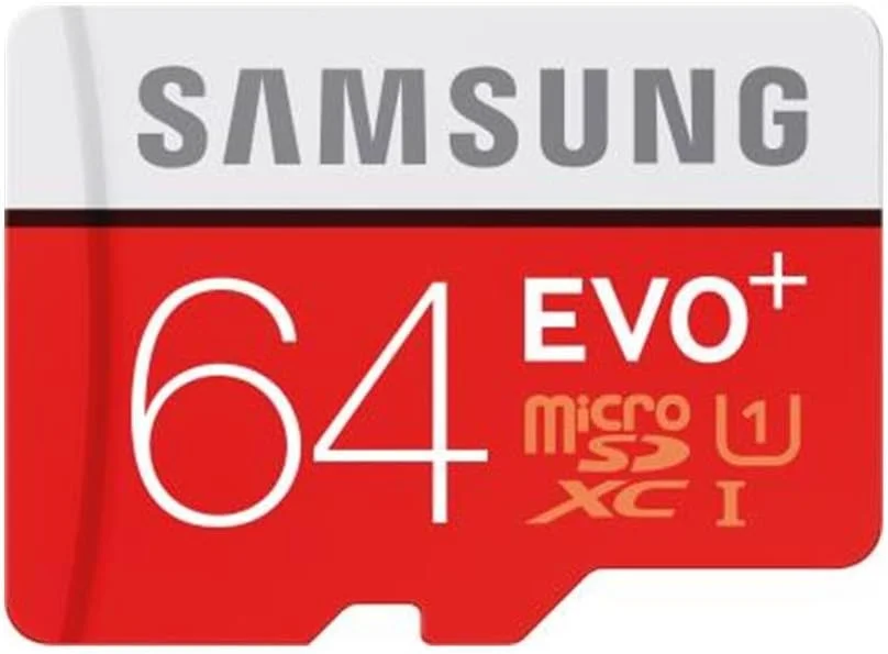 کارت حافظه 64 گیگابایتی سامسونگ EVO Plus MicroSDXC UHS-I Grade 1 Class 10 به همراه آداپتور SD