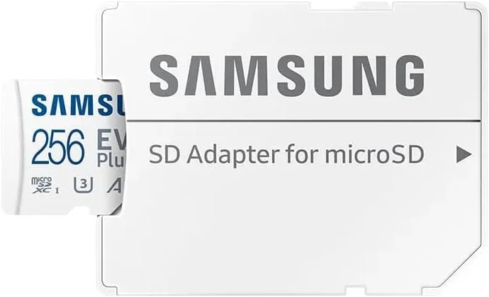 کارت حافظه MicroSD سامسونگ EVO Plus 2024 با ظرفیت 256 گیگابایت به همراه آداپتور SD