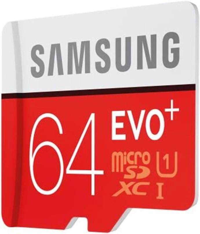 کارت حافظه 64 گیگابایتی سامسونگ EVO Plus MicroSDXC UHS-I Grade 1 Class 10 به همراه آداپتور SD
