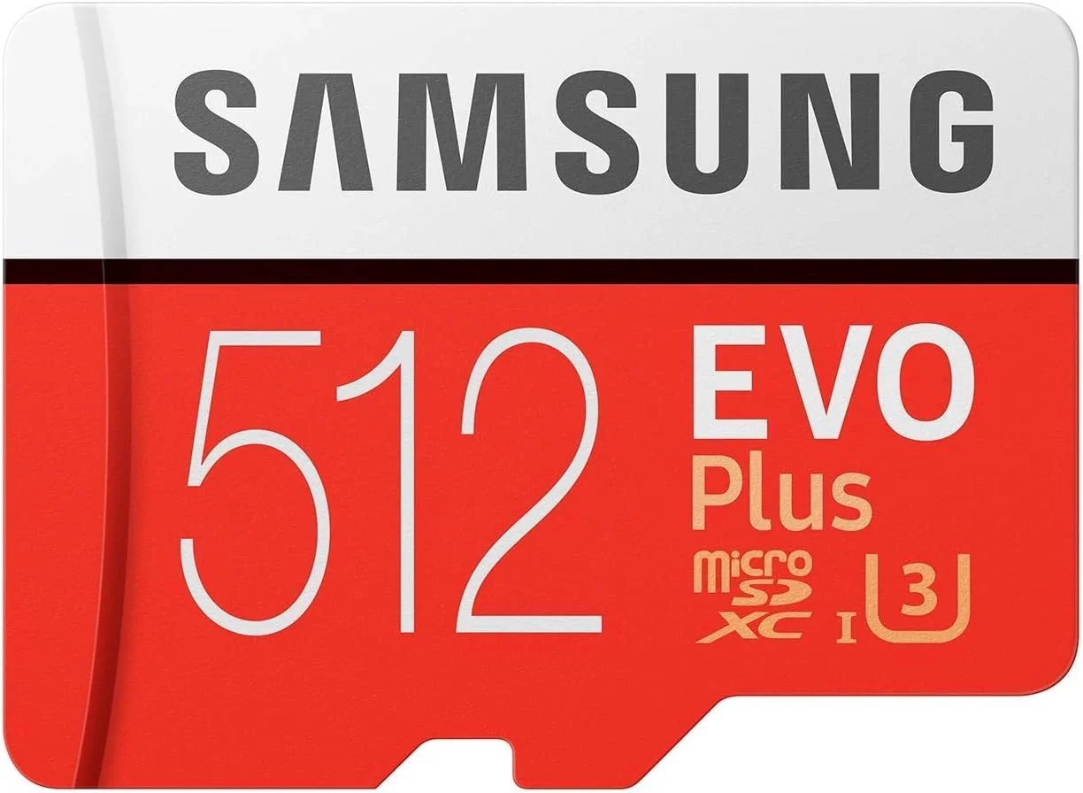 SAMSUNG microSD EVO Plus 512GB Class10 R100/W90 به همراه آداپتور