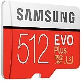 SAMSUNG microSD EVO Plus 512GB Class10 R100/W90 به همراه آداپتور