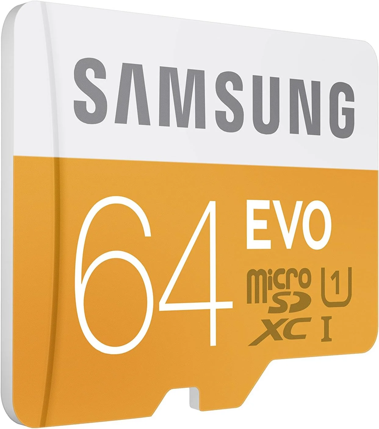 کارت حافظه میکرو اس دی ایکس سی 64 گیگابایتی سامسونگ کلاس 10 - حافظه فلش (64 گیگابایت، میکرو اس دی ایکس سی، کلاس 10، 2.7، 3.3، 3.6 ولت، -25-85 درجه سانتیگراد، -40-85 درجه سانتیگراد)