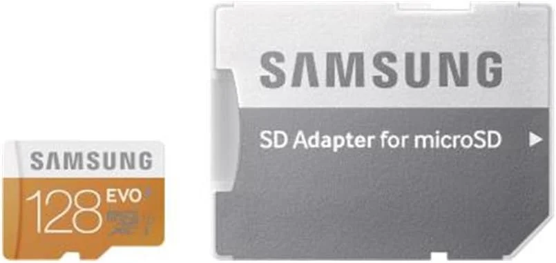 کارت حافظه میکرو اس دی 128 گیگابایتی سامسونگ EVO به همراه آداپتور