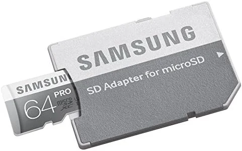 کارت حافظه 64 گیگابایتی PRO Micro SDXC سامسونگ به همراه آداپتور SD