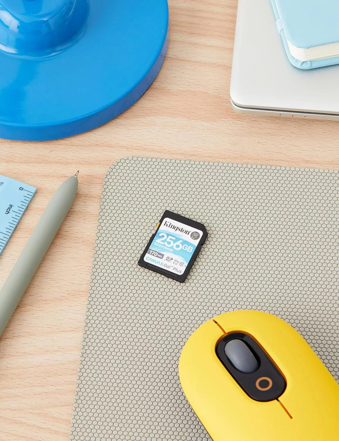 کارت حافظه کینگستون Canvas Go Plus SDXC با ظرفیت 256 گیگابایت، کلاس 10 UHSI U3 با سرعت 90/170 مگابایت بر ثانیه