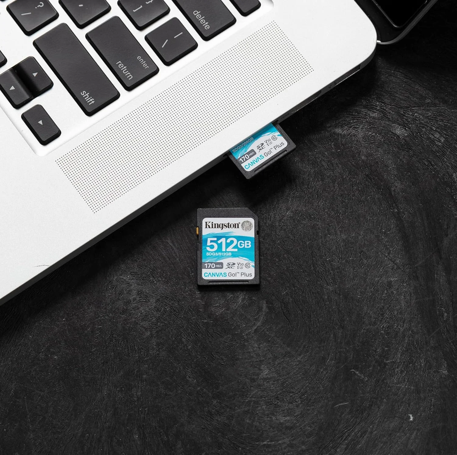 کارت حافظه کینگستون Canvas Go Plus SDXC با ظرفیت 256 گیگابایت، کلاس 10 UHSI U3 با سرعت 90/170 مگابایت بر ثانیه