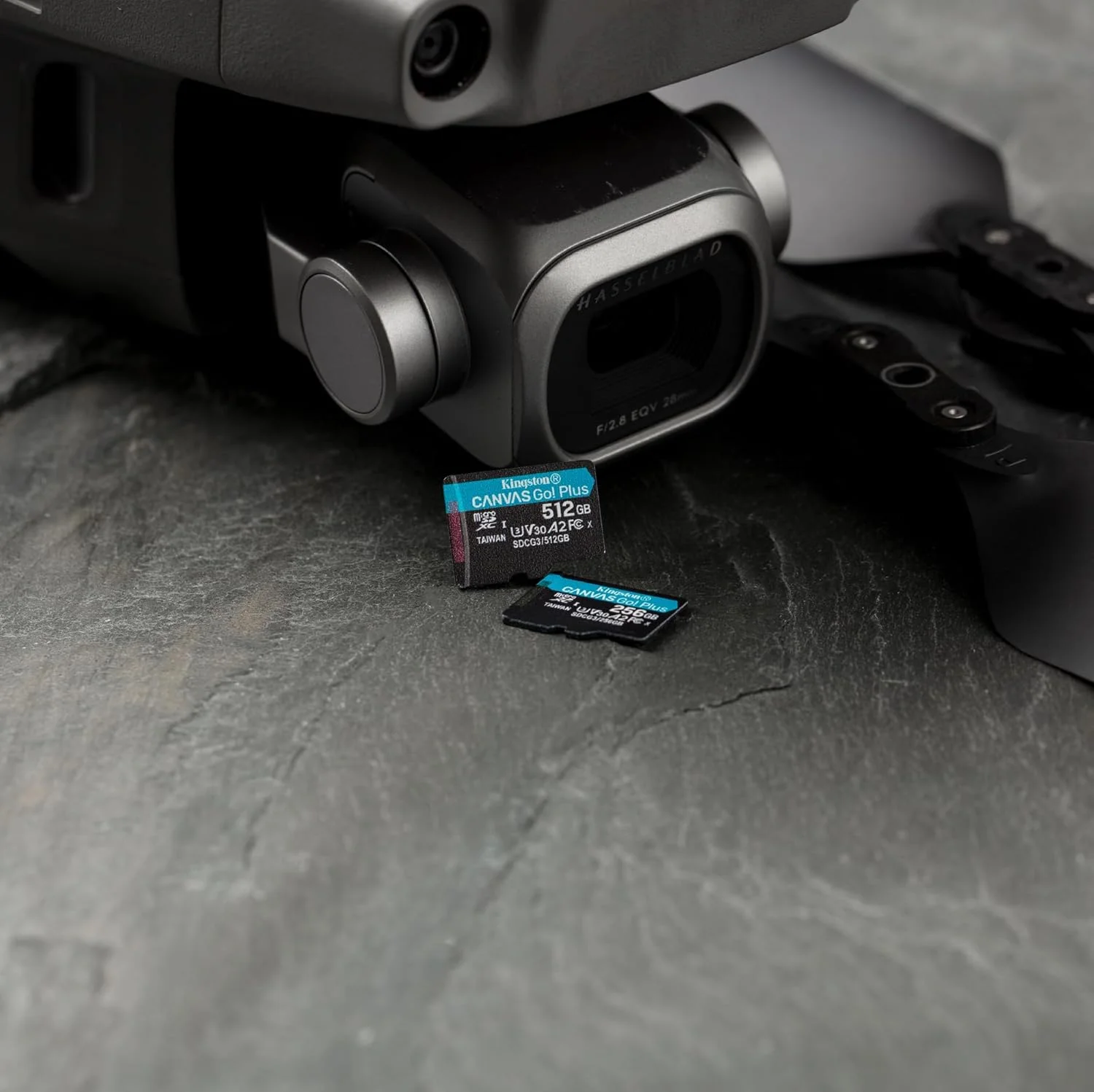 کارت حافظه میکرو اس دی Kingston Canvas Go Plus با ظرفیت 64 گیگابایت A2 V30 Class 10 UHSI U3 170/70 مگابایت بر ثانیه به همراه آداپتور