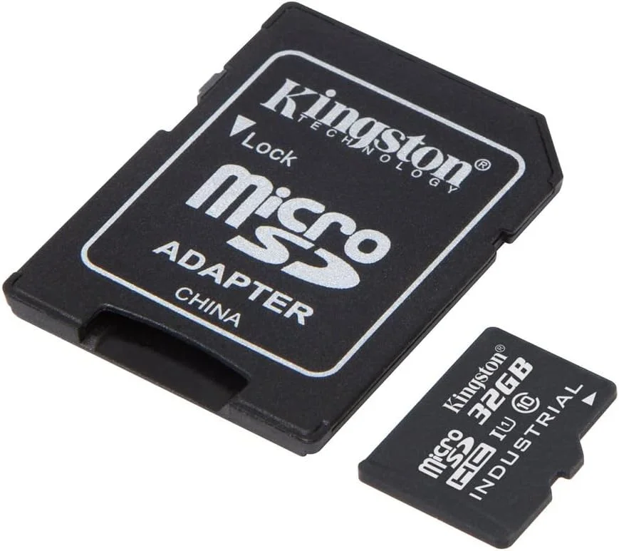 کارت حافظه صنعتی 32 گیگابایتی MICROSDHC کینگستون C10 A1 PSLC تک بسته بدون آداپتور