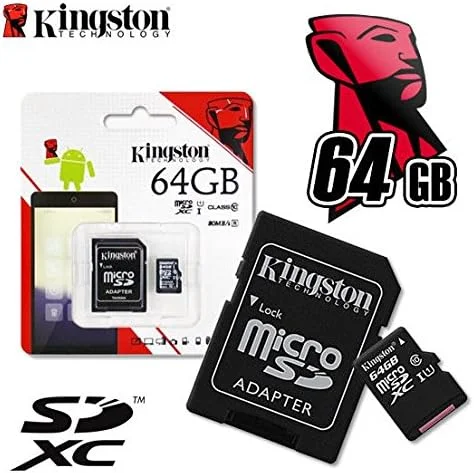 کارت حافظه میکرو اس دی ایکس سی کینگستون 64 گیگابایت کلاس 10 برای گوشی های سامسونگ گلکسی S8, S8Plus, S9, S9Plus, S7, S7Edge, Galaxy J3, J5, J6, J6Plus, A3, A5, A6, A7, A8,A9, Galaxy Note8, Note9 کارت حافظه میکرو اس دی ایکس سی کینگستون 64 گیگابایت کلاس 10 برای گوشی های سامسونگ گلکسی S8, S8Plus, S9, S9Plus, S7, S7Edge, Galaxy J3, J5, J6, J6Plus, A3, A5, A6, A7, A8,A9, Galaxy Note8, Note9