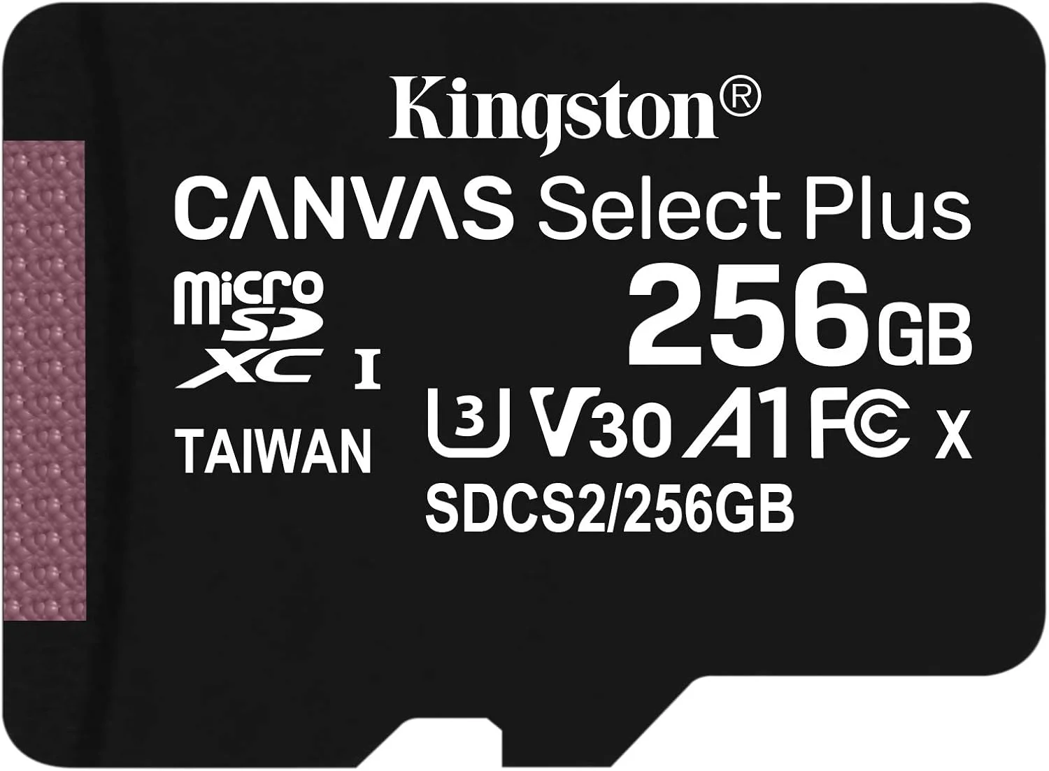کارت حافظه کینگستون 256 گیگابایت microSDXC Canvas Select Plus کلاس 10 SDCS2