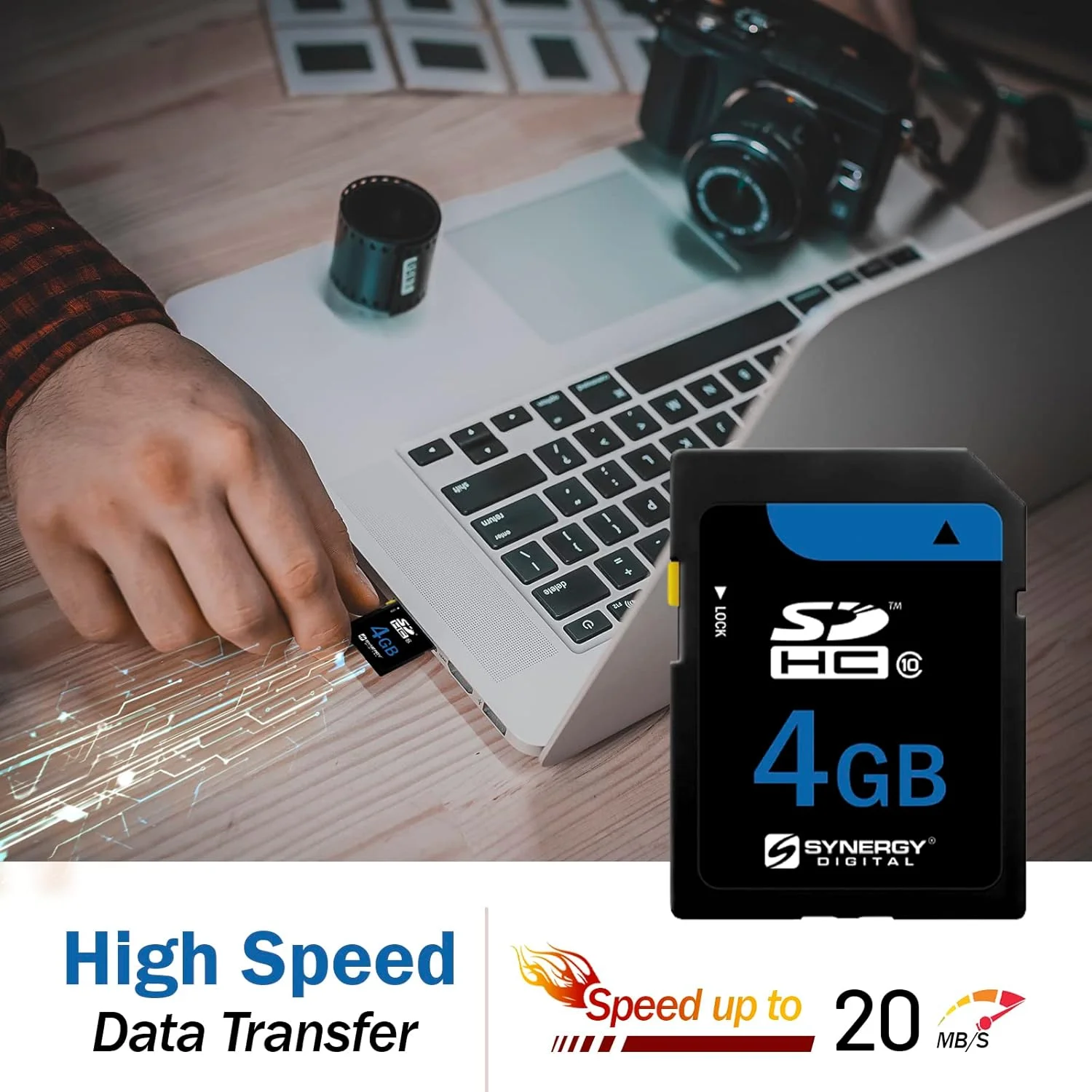 کارت حافظه 4 گیگابایتی SDHC کینگستون برای دوربین دیجیتال Canon EOS Rebel T3