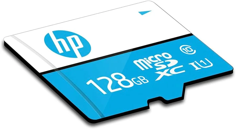 کارت حافظه میکرو اس دی اچ سی 128 گیگابایتی HP مدل mx310 کلاس 10 U1 – سرعت خواندن تا 100 مگابایت بر ثانیه، انتقال سریع و مطمئن داده، ایده آل برای عکاسی HD و فیلمبرداری Full HD، UHS-I، برای استفاده با دستگاه های تلفن همراه