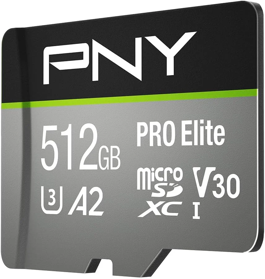 کارت حافظه میکرو اس دیXC فلش 512 گیگابایتی PNY PRO Elite Class 10 U3 V30