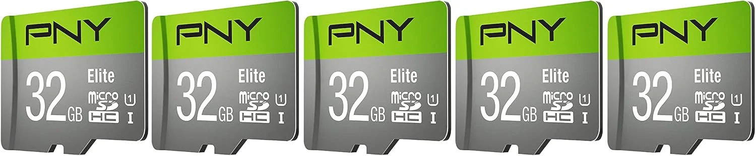 کارت حافظه میکرو اس دی PNY Elite کلاس 10 U1 با ظرفیت 32 گیگابایت - بسته 5 عددی - سرعت 100 مگابایت بر ثانیه، کلاس 10، U1، Full HD، UHS-I، Micro SD کارت حافظه میکرو اس دی PNY Elite کلاس 10 U1 با ظرفیت 32 گیگابایت - بسته 5 عددی - سرعت 100 مگابایت بر ثانیه، کلاس 10، U1، Full HD، UHS-I، Micro SD