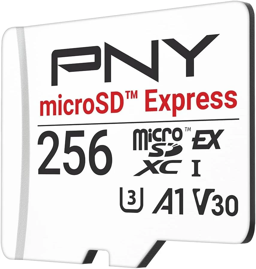 کارت حافظه فلش PNY microSD™ Express با ظرفیت 256 گیگابایت UHS-I U3 V30 A1 microSDXC، سرعت خواندن تا 890 و نوشتن تا 750، ایده آل برای دستگاه های سازگار با microSD Express مانند نینتندو سوییچ 2