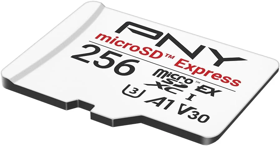 کارت حافظه فلش PNY microSD™ Express با ظرفیت 256 گیگابایت UHS-I U3 V30 A1 microSDXC، سرعت خواندن تا 890 و نوشتن تا 750، ایده آل برای دستگاه های سازگار با microSD Express مانند نینتندو سوییچ 2