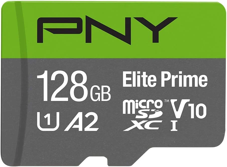 کارت حافظه میکرو اس دی PNY 128GB Elite Prime Class 10 U1 V10 A2 به همراه کارت خوان USB 3.2 Gen 1 - سرعت 175MB/s، کلاس 10، U1، V10، A2، Full HD، UHS-I، Micro SD
