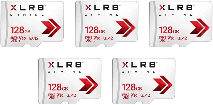 کارت حافظه میکرو اس دی PNY 128GB XLR8 Gaming بسته 5 عددی - 100MB/s, UHS-I, 4K UHD, Full HD, U3, V30, A2 - میکرو اس دی برای بازی های کنسولی قابل حمل روی نینتندو سوییچ، استیم دک، تلفن های هوشمند و تبلت ها کارت حافظه میکرو اس دی PNY 128GB XLR8 Gaming بسته 5 عددی - 100MB/s, UHS-I, 4K UHD, Full HD, U3, V30, A2 - میکرو اس دی برای بازی های کنسولی قابل حمل روی نینتندو سوییچ، استیم دک، تلفن های هوشمند و تبلت ها