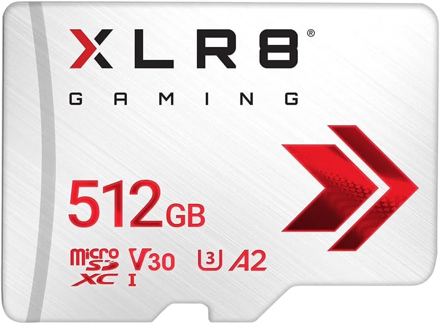 کارت حافظه فلش PNY XLR8 Gaming با ظرفیت 512 گیگابایت، کلاس 10 U3 V30 A2 microSDXC، سرعت خواندن تا 100 مگابایت بر ثانیه، ایده آل برای تلفن های هوشمند، تبلت ها و کنسول های دستی کارت حافظه فلش PNY XLR8 Gaming با ظرفیت 512 گیگابایت، کلاس 10 U3 V30 A2 microSDXC، سرعت خواندن تا 100 مگابایت بر ثانیه، ایده آل برای تلفن های هوشمند، تبلت ها و کنسول های دستی
