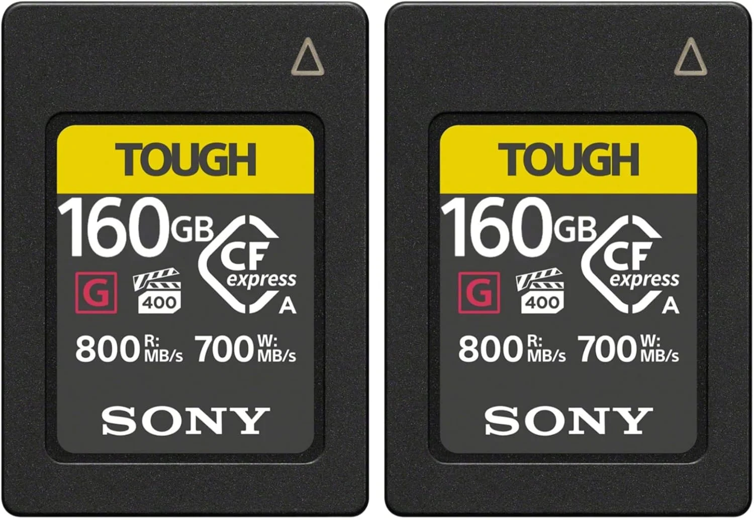 بسته دو عددی کارت حافظه 160 گیگابایتی Sony CFexpress Type A (2 قطعه)