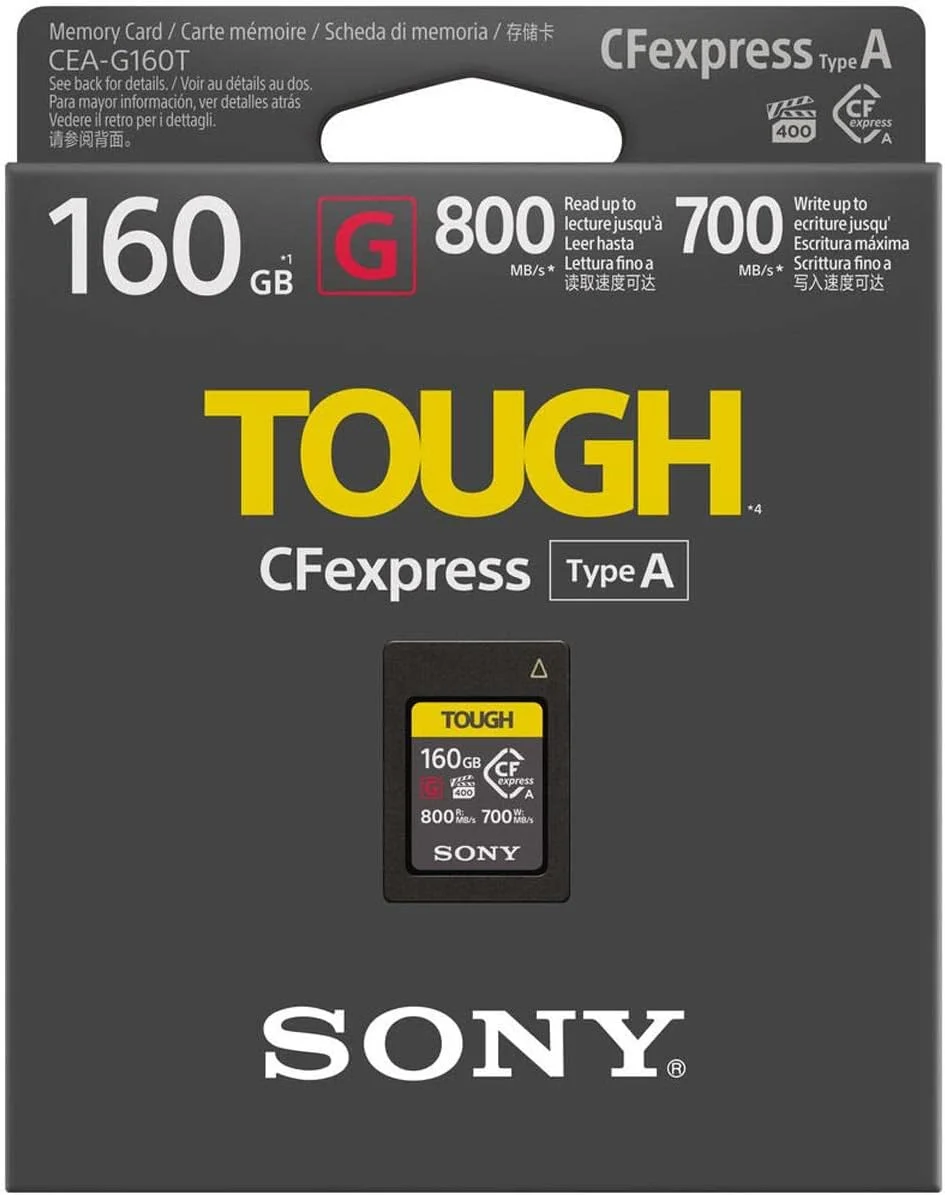 بسته دو عددی کارت حافظه 160 گیگابایتی Sony CFexpress Type A (2 قطعه)