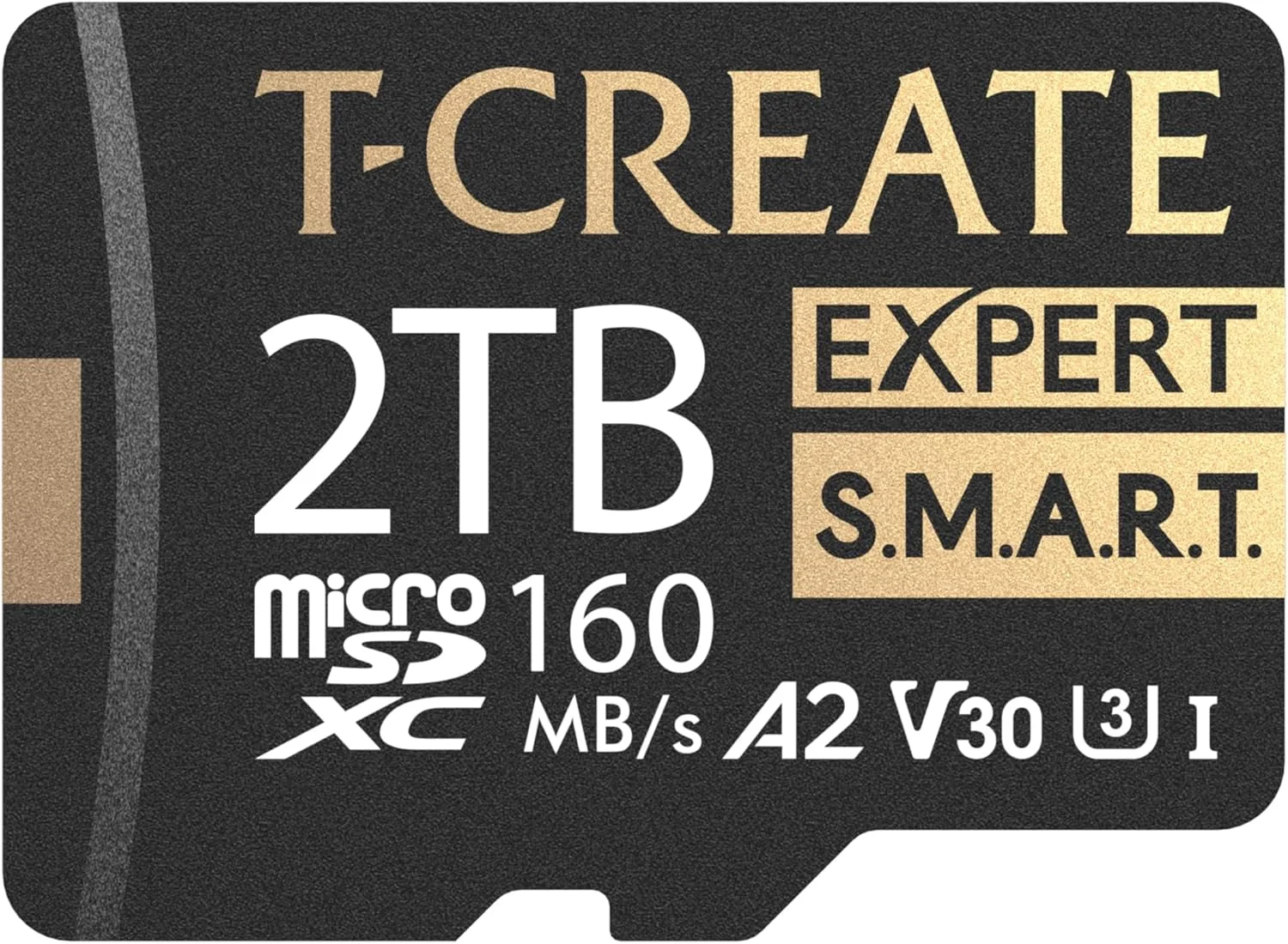 کارت حافظه فلش پرسرعت TEAMGROUP T-CREATE Smart A2 2TB Micro SDXC U3 V30 4K با سرعت خواندن/نوشتن تا 160/150 مگابایت بر ثانیه، سازگار با GoPro و Insta360 مدل TTCS2TIA2V3003