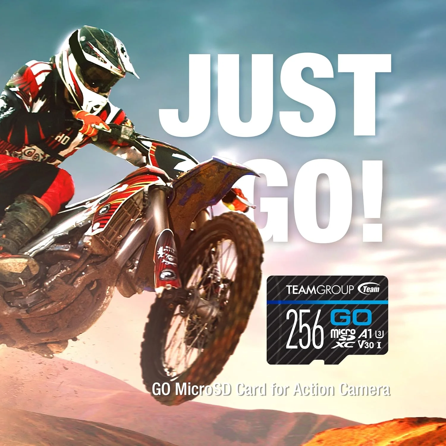 کارت حافظه TEAMGROUP GO با ظرفیت 128 گیگابایت بسته 2 عددی Micro SDXC UHS-I U3 V30 4K مناسب برای دوربین های GoPro و اکشن، کارت حافظه فلش پرسرعت به همراه آداپتور برای فضای باز، ورزش و فیلمبرداری 4K مدل TGUSDX128GU364 کارت حافظه TEAMGROUP GO با ظرفیت 128 گیگابایت بسته 2 عددی Micro SDXC UHS-I U3 V30 4K مناسب برای دوربین های GoPro و اکشن، کارت حافظه فلش پرسرعت به همراه آداپتور برای فضای باز، ورزش و فیلمبرداری 4K مدل TGUSDX128GU364