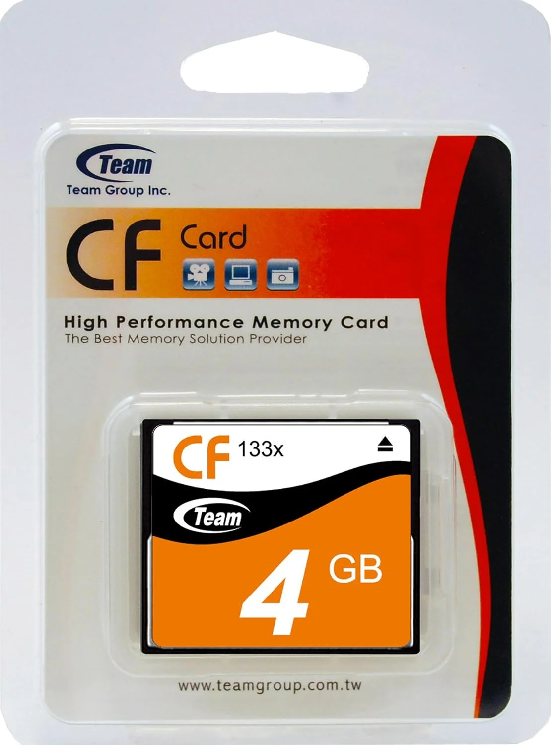 کارت حافظه TEAMGROUP 4GB Team CF با عملکرد بالا 133x برای CANON EOS Ixus 300 400 430 500.