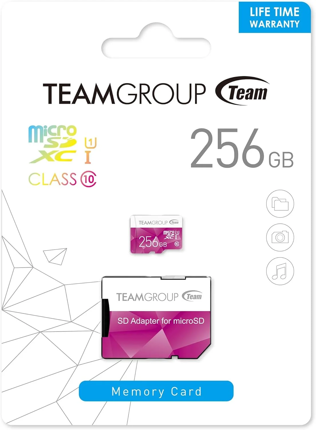 کارت حافظه 256 گیگابایتی microSDXC CL10 UHS-I به همراه آداپتور SD