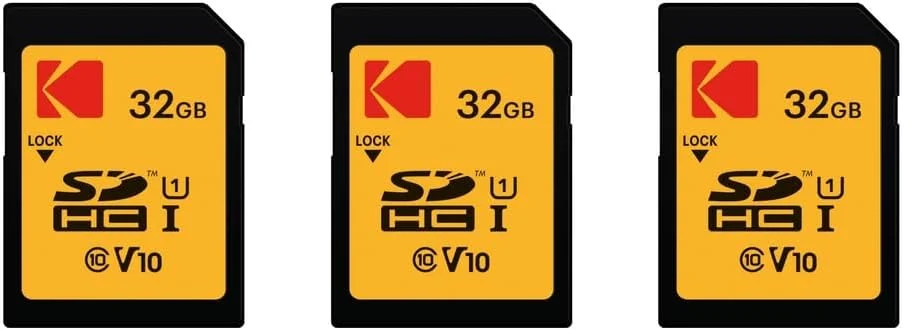 کارت حافظه 3 عددی KODAK Ultra High Speed SDHC - ظرفیت 32 گیگابایت