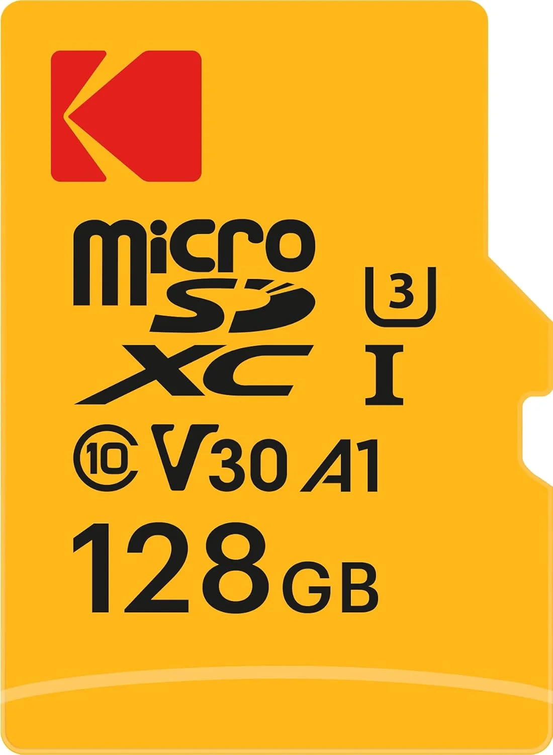 کارت حافظه میکرو اس دی 128 گیگابایتی Smartree Kodak UHS-I U3 V30 A1 microSDHC/XC - کارت حافظه میکرو اس دی - سرعت خواندن حداکثر 95 مگابایت بر ثانیه - سرعت نوشتن 85 مگابایت بر ثانیه - فضای ذخیره سازی اضافی دستگاه های چند رسانه ای