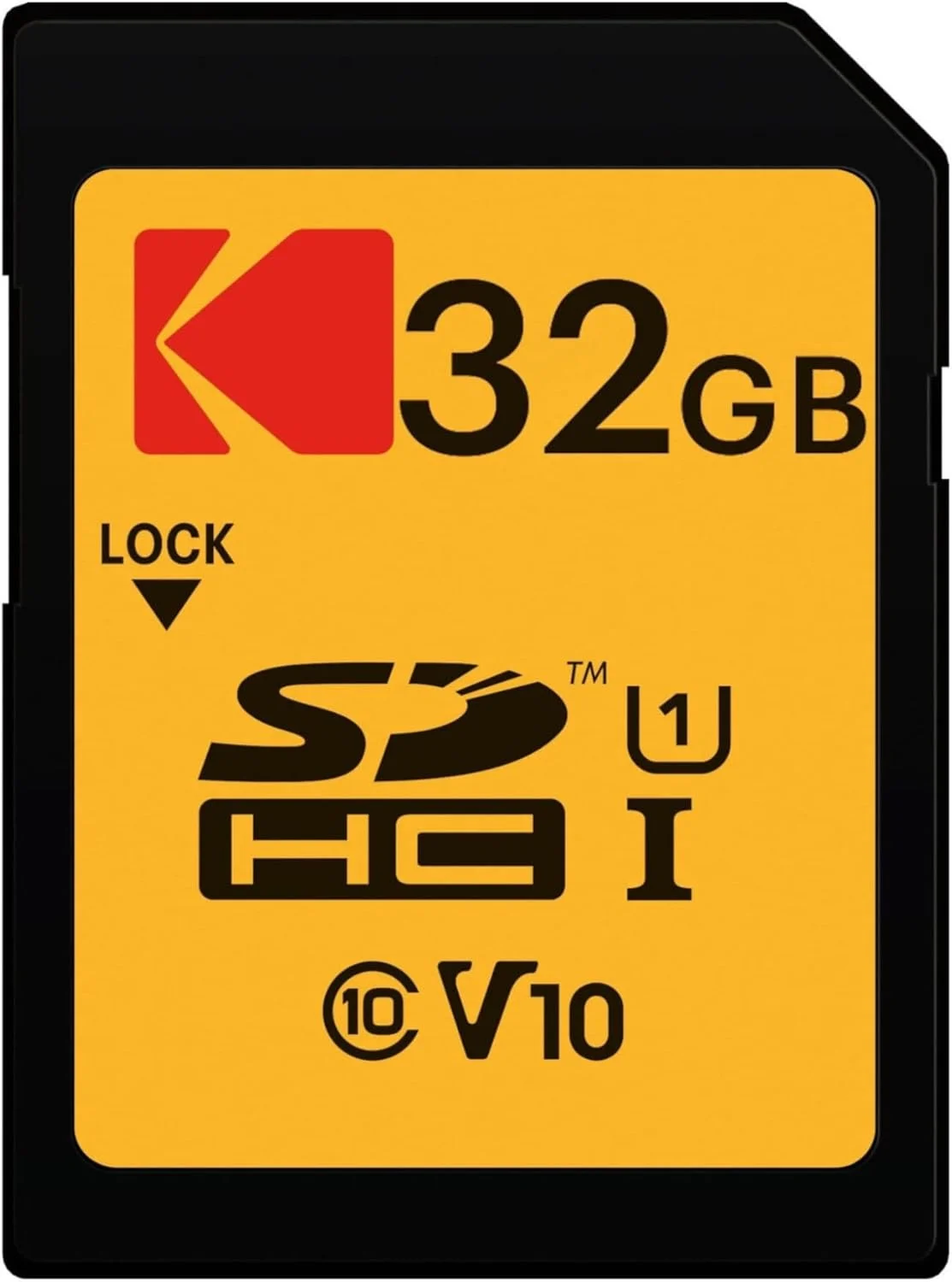 بسته 10 عددی کارت حافظه 32 گیگابایتی KODAK Class 10 UHS-I U1 SDHC به همراه کارت خوان USB 2.0 پرسرعت Focus All-in-One (11 قطعه)