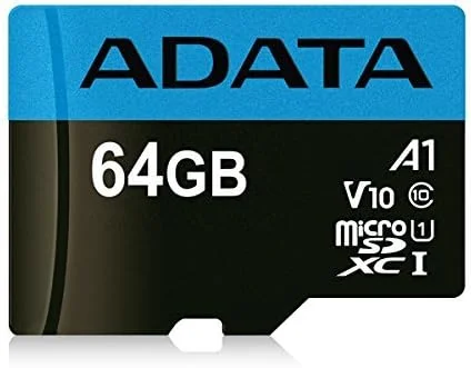 ADATA 64GB, microSDHC, Class 10 کارت حافظه فلش 64 گیگابایتی Class 10 UHS-I - کارت حافظه فلش (microSDHC, Class 10, 64GB, MicroSDHC, Class 10, UHS-I, 85MB/s, مشکی، آبی) ADATA 64GB, microSDHC, Class 10 کارت حافظه فلش 64 گیگابایتی Class 10 UHS-I - کارت حافظه فلش (microSDHC, Class 10, 64GB, MicroSDHC, Class 10, UHS-I, 85MB/s, مشکی، آبی)