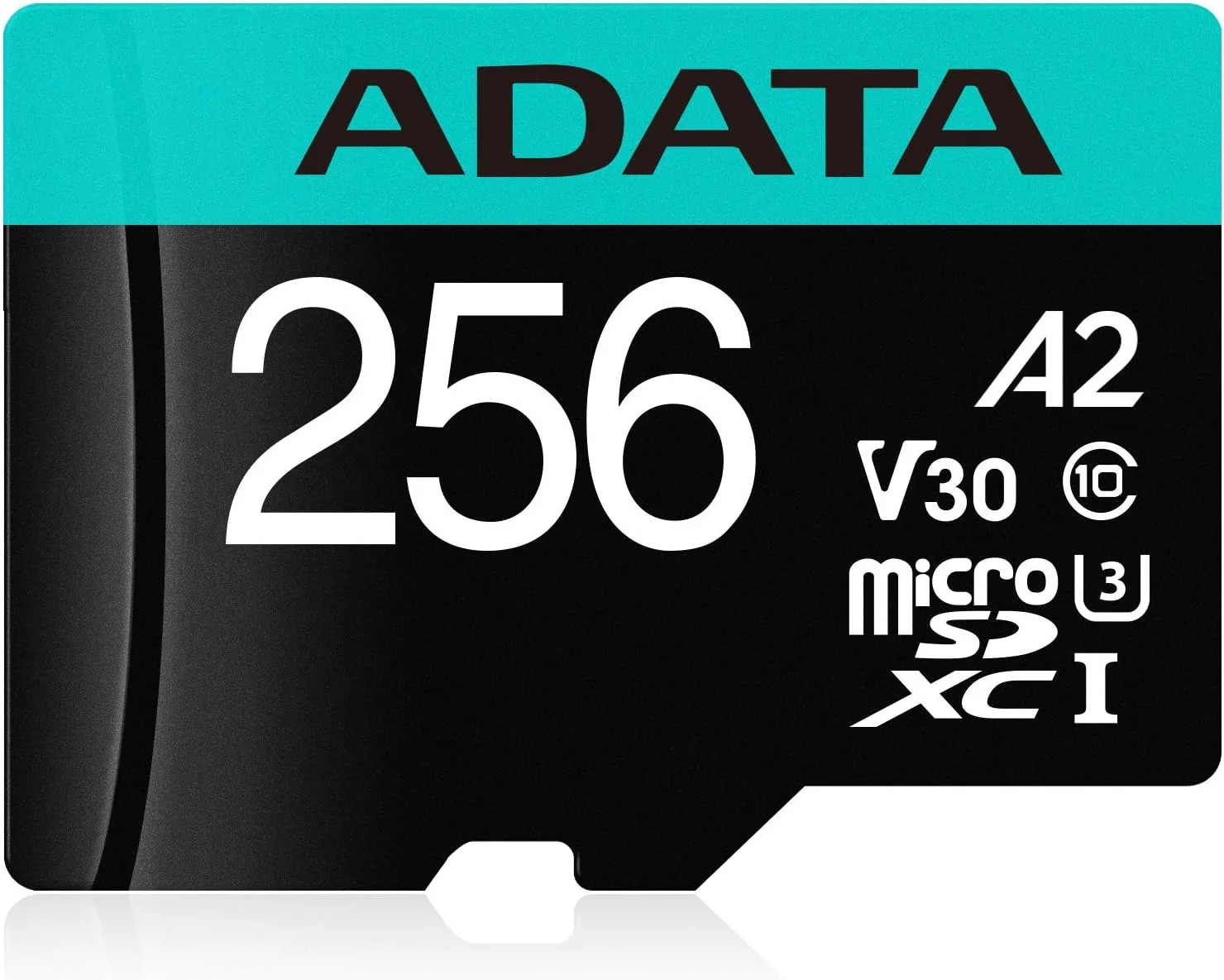 کارت حافظه ADATA Premier Pro 256GB microSDXC/SDHC UHS-I U3 Class 10(V30S) به همراه آداپتور، مشکی