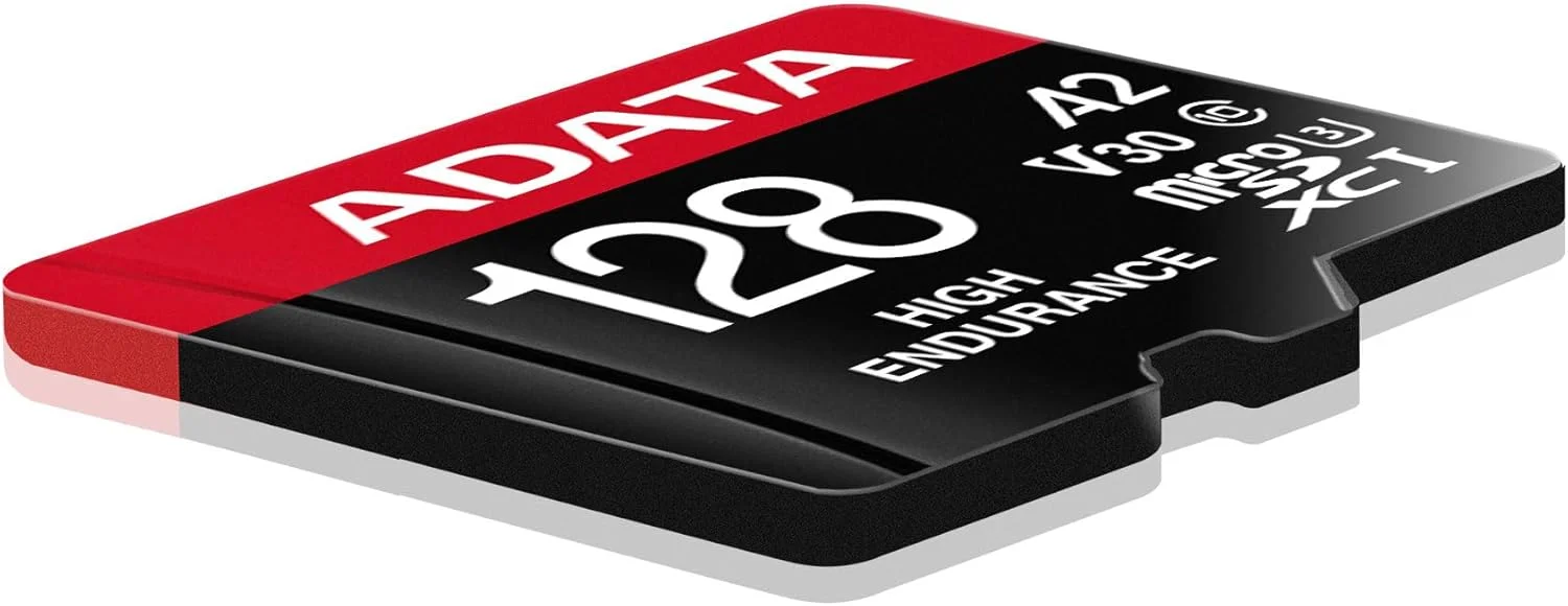 کارت حافظه میکرو اس دی ای دیتا 128 گیگابایت کلاس 10 UHS-I U3 V30S سرعت 100/80 مگابایت بر ثانیه + آداپتور SD کارت حافظه میکرو اس دی ای دیتا 128 گیگابایت کلاس 10 UHS-I U3 V30S سرعت 100/80 مگابایت بر ثانیه + آداپتور SD