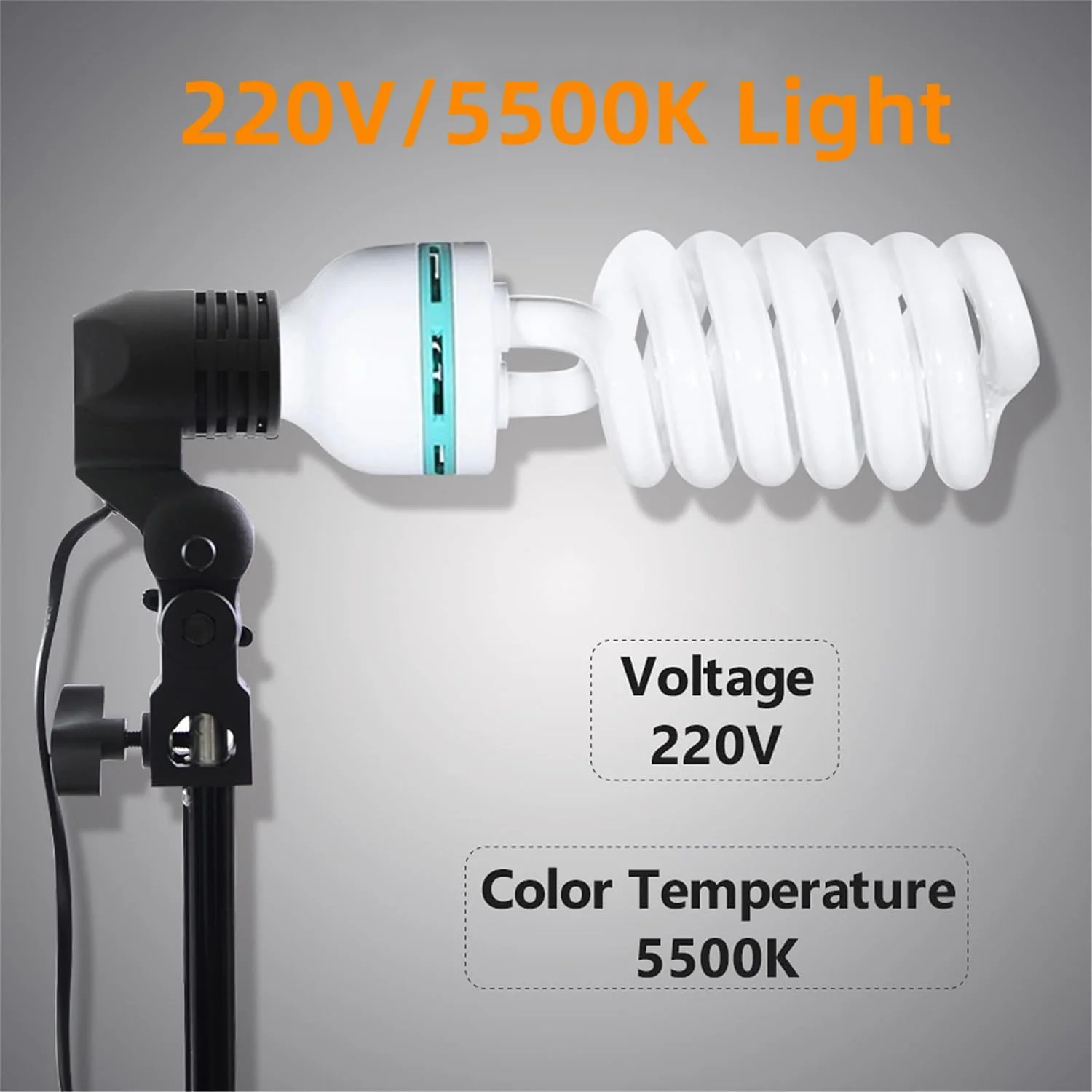 ست نورپردازی مداوم حرفه ای 300 واتی عکاسی ای وینر با 4 چتر (2 سافت باکس، 2 بازتابنده) و 2 لامپ 150 واتی نور روز - ایده آل برای استودیو، پرتره، ویدئو، پخش زنده