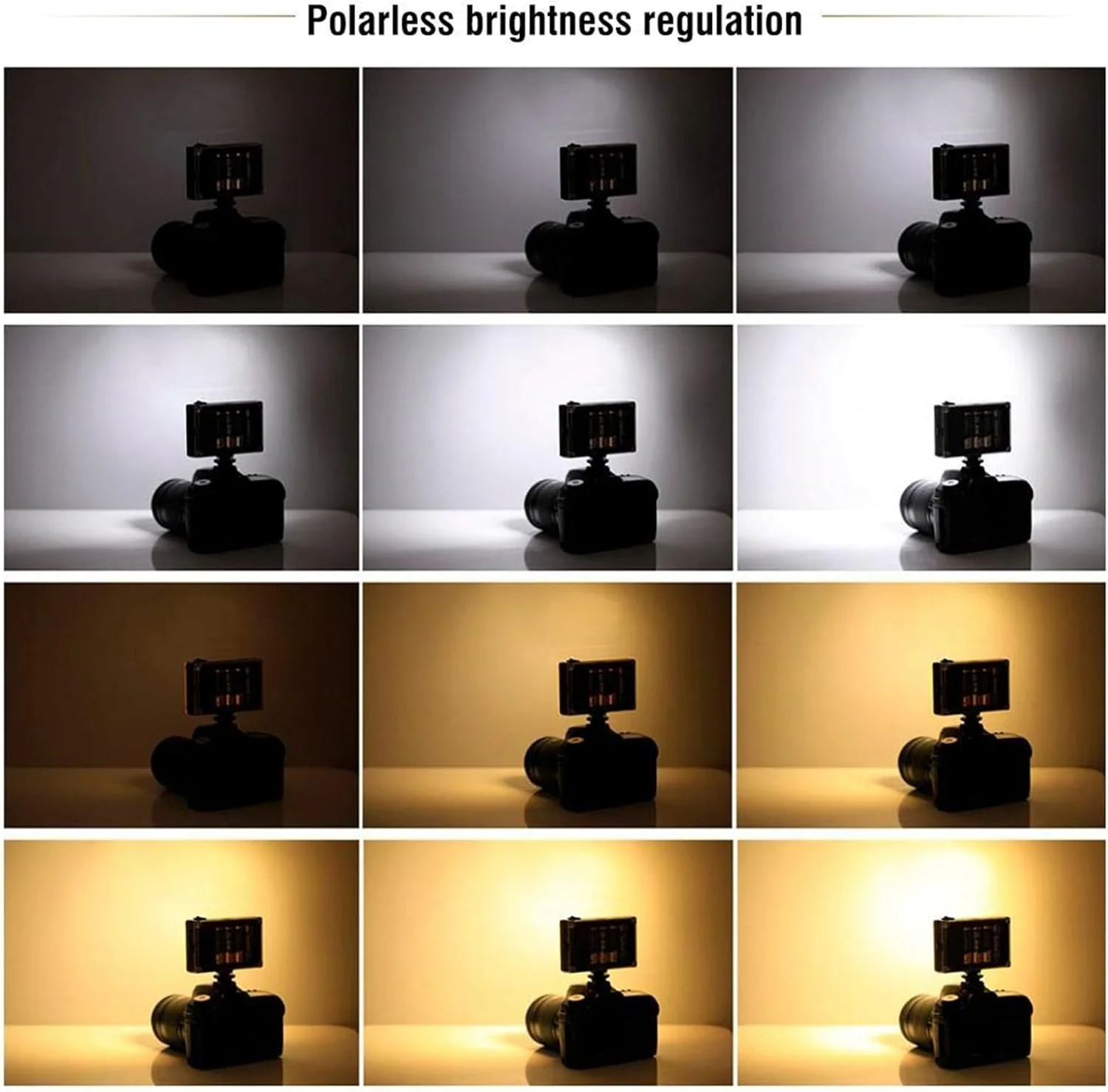 کیت نور ویدئویی LED حرفه ای eWINNER، بسته 2 عددی با پایه، 96 LED دو رنگ 3200K-5500K با قابلیت تنظیم نور برای دوربین های DSLR / یوتیوب / پخش زنده تیک تاک / ولاگ / مصاحبه / تولید محتوا