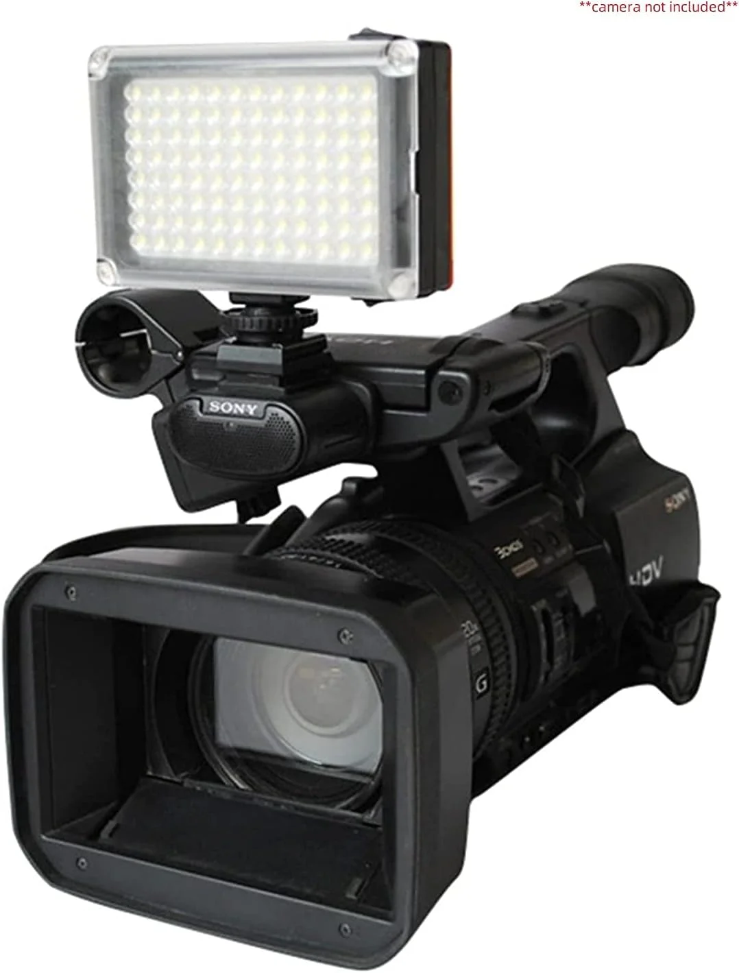 نور حرفه ای ویدئو و استودیو عکاسی eWINNER با 96 LED به همراه فیلترهای مغناطیسی سفید و نارنجی