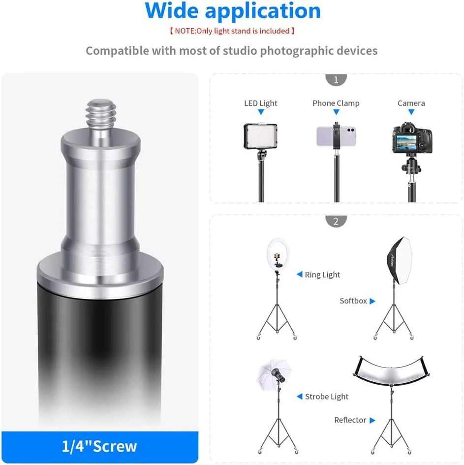 پایه سه پایه آلیاژ آلومینیوم eWINNER (3 متر)