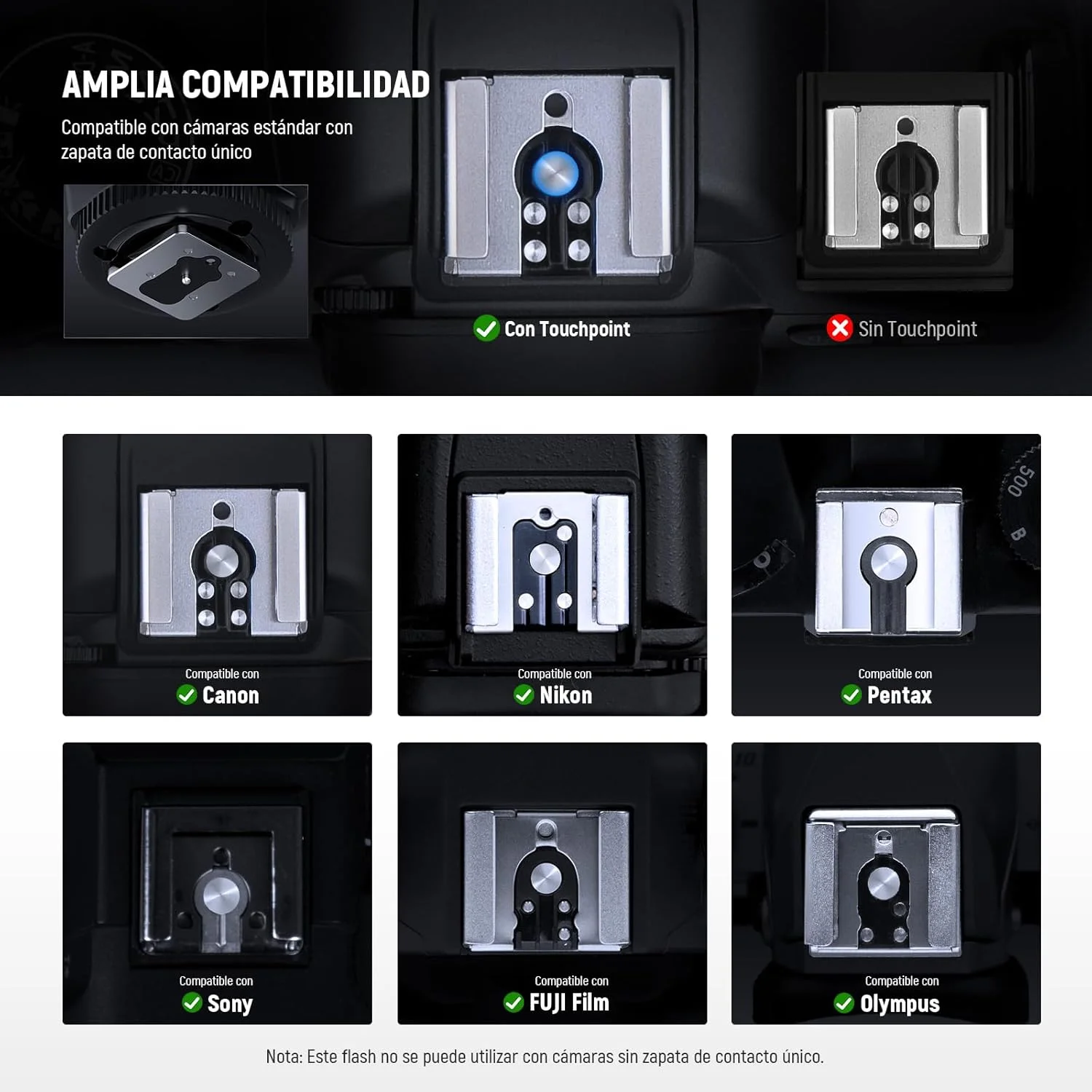 فلاش کوچک دوربین NEEWER مدل Z150، 20 وات GN15 1200mAh/640 فلاش با قدرت کامل/بازیافت 3.1 ثانیه/6000±200K، حالت دستی 1/64-1/1 و حالت S1/S2، سازگار با دوربین های Canon Nikon Sony Fujifilm فلاش کوچک دوربین NEEWER مدل Z150، 20 وات GN15 1200mAh/640 فلاش با قدرت کامل/بازیافت 3.1 ثانیه/6000±200K، حالت دستی 1/64-1/1 و حالت S1/S2، سازگار با دوربین های Canon Nikon Sony Fujifilm