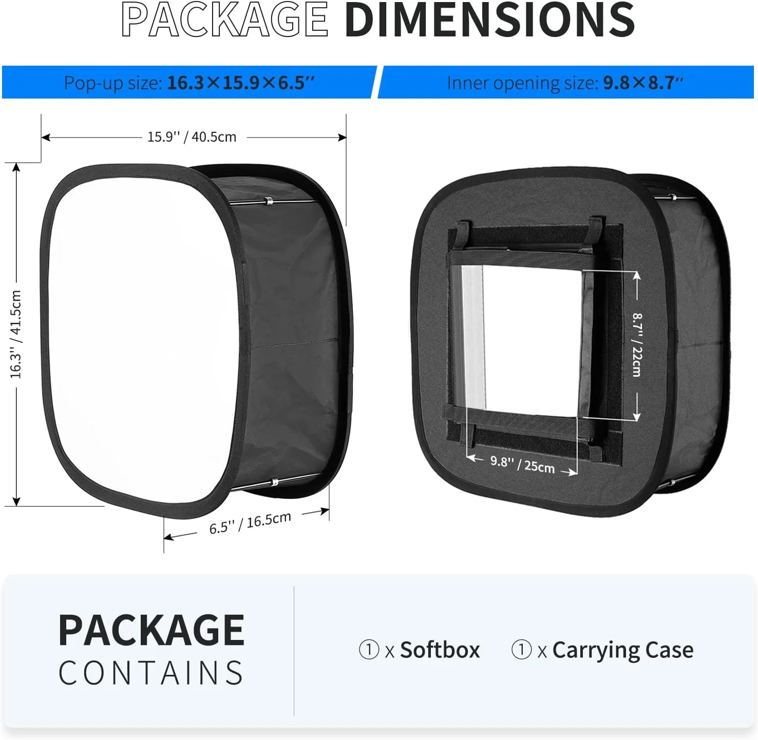 نرم باکس پنل نور LED نیور برای نور ویدئویی 660 480، بیرونی 41x16.5 سانتی متر، داخلی 25x22 سانتی متر، پخش کننده نور تاشو برای فیلمبرداری استودیویی نرم باکس پنل نور LED نیور برای نور ویدئویی 660 480، بیرونی 41x16.5 سانتی متر، داخلی 25x22 سانتی متر، پخش کننده نور تاشو برای فیلمبرداری استودیویی