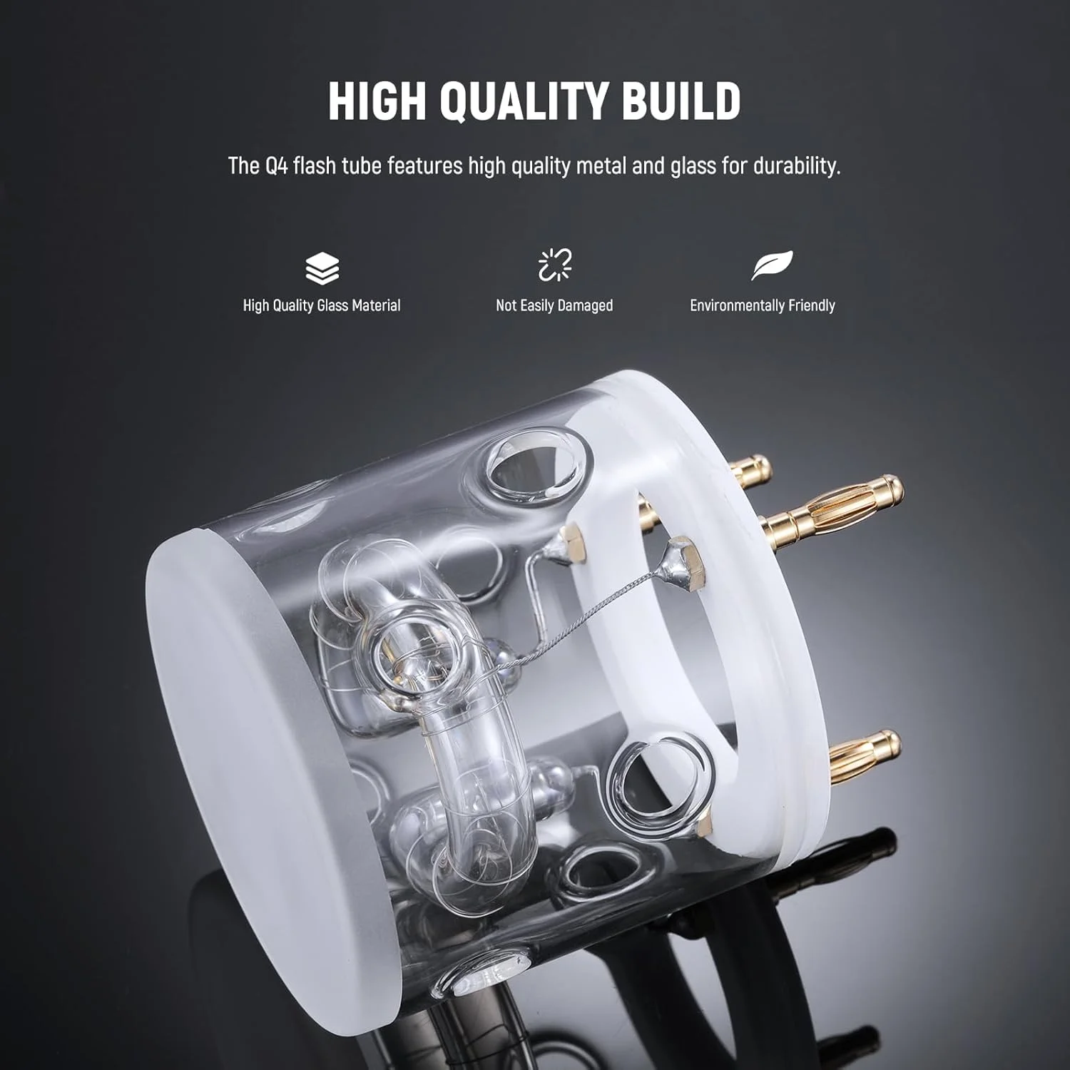 لامپ فلاش جایگزین NEEWER Q4 با توان 400 وات، لامپ لخت برای فلاش استودیویی Q4، قطعات تعمیر نورپردازی عکاسی فقط برای فلاش استودیویی Q4 لامپ فلاش جایگزین NEEWER Q4 با توان 400 وات، لامپ لخت برای فلاش استودیویی Q4، قطعات تعمیر نورپردازی عکاسی فقط برای فلاش استودیویی Q4