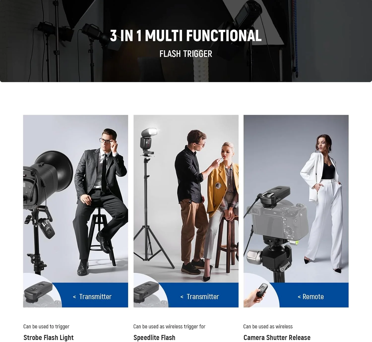 ست فلاش استودیویی بیسیم نیور FC-16، شاتر دوربین بیسیم 2.4G، 2 گیرنده، سازگار با نیکون D7100 D7000 D5100 D5000 D3200 D3100 D600 D90 D800E D800 D700 D300S D300 D200 D4 D3S D3X D2XS ست فلاش استودیویی بیسیم نیور FC-16، شاتر دوربین بیسیم 2.4G، 2 گیرنده، سازگار با نیکون D7100 D7000 D5100 D5000 D3200 D3100 D600 D90 D800E D800 D700 D300S D300 D200 D4 D3S D3X D2XS