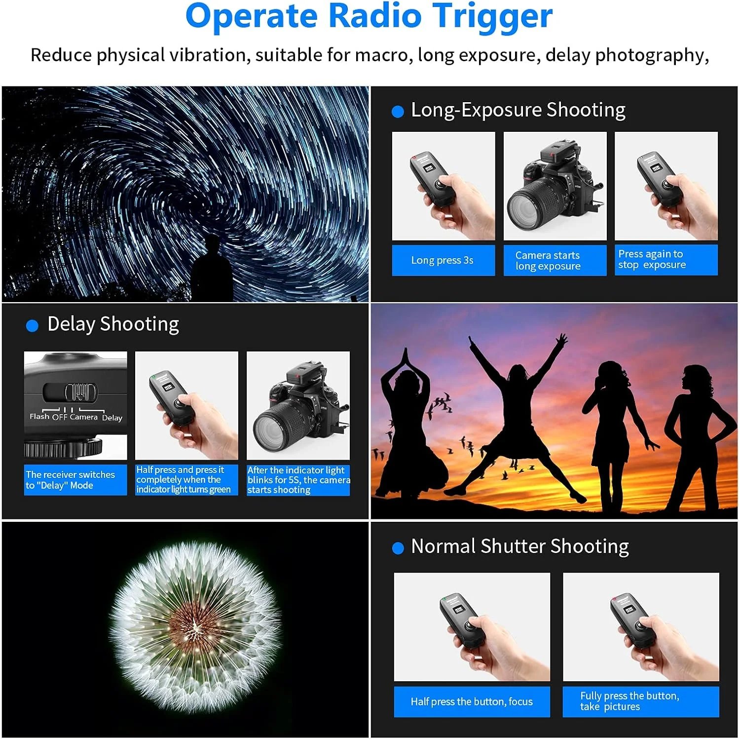 نور افکن بی سیم چند کاناله 2.4 گیگاهرتز 3 در 1 Neewer FC-16 با شاتر از راه دور برای Nikon D7100 D7000 D5100 D5000 D3200 D3100 D600 D90 D800E D800 D700 D300S D300 D200 D4 D3S D3X D2Xs نور افکن بی سیم چند کاناله 2.4 گیگاهرتز 3 در 1 Neewer FC-16 با شاتر از راه دور برای Nikon D7100 D7000 D5100 D5000 D3200 D3100 D600 D90 D800E D800 D700 D300S D300 D200 D4 D3S D3X D2Xs