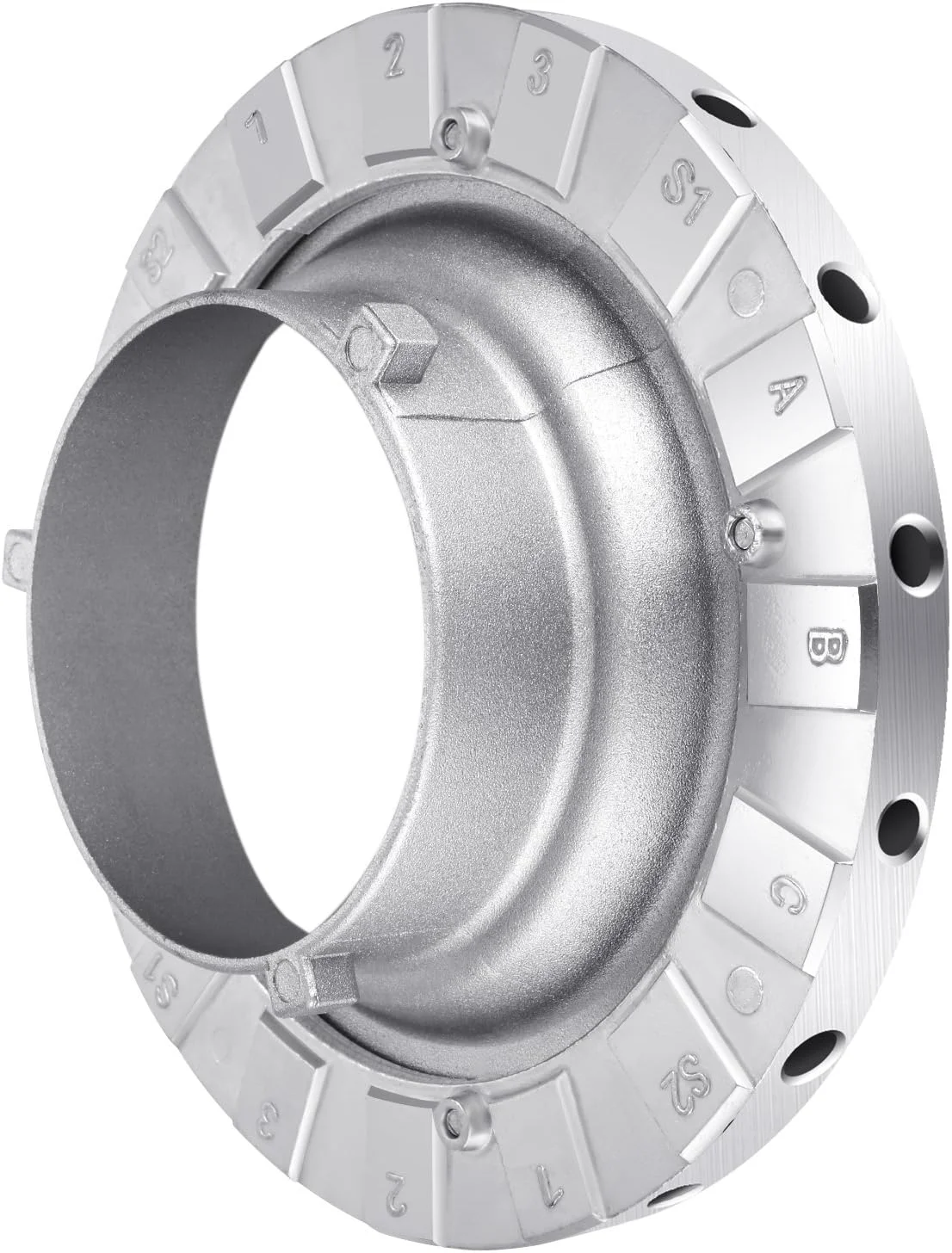 آداپتور رینگ سرعت بوئنز فلزی Neewer برای سافت باکس بوئنز، مناسب فلاش استودیویی و مونو لایت