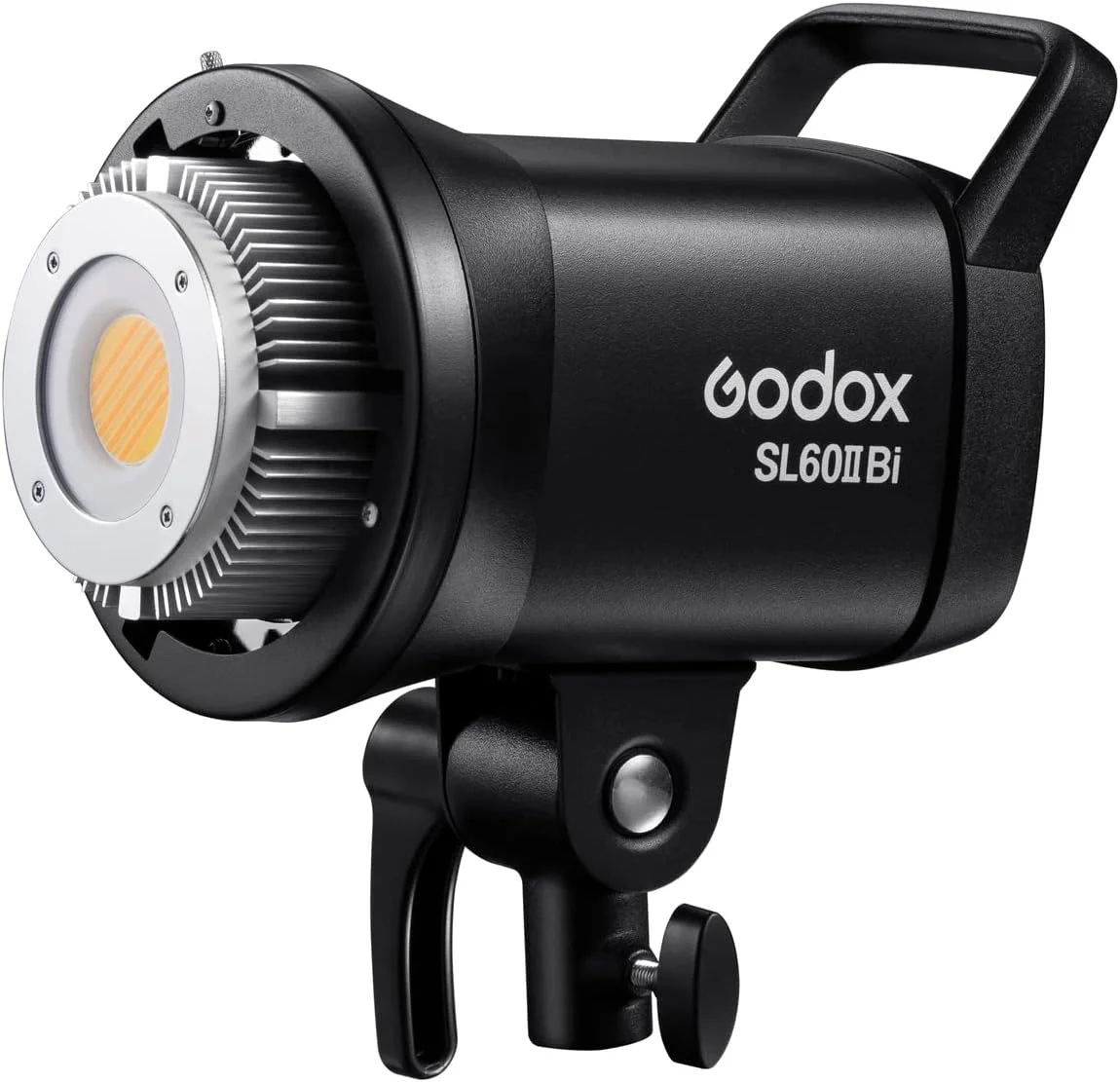 نور ال ای دی Godox SL60IIBi – 2800K-6500K، 75 وات، 25100Lux@1m. CRI96+/TLCI97+ رنگ های واقعی. 11 FX. 2.4G/بلوتوث (30 متر، 16 گروه). کم صدا، مانت بوئنز. برای استودیو، ویدیو، پخش زنده و فضای باز.