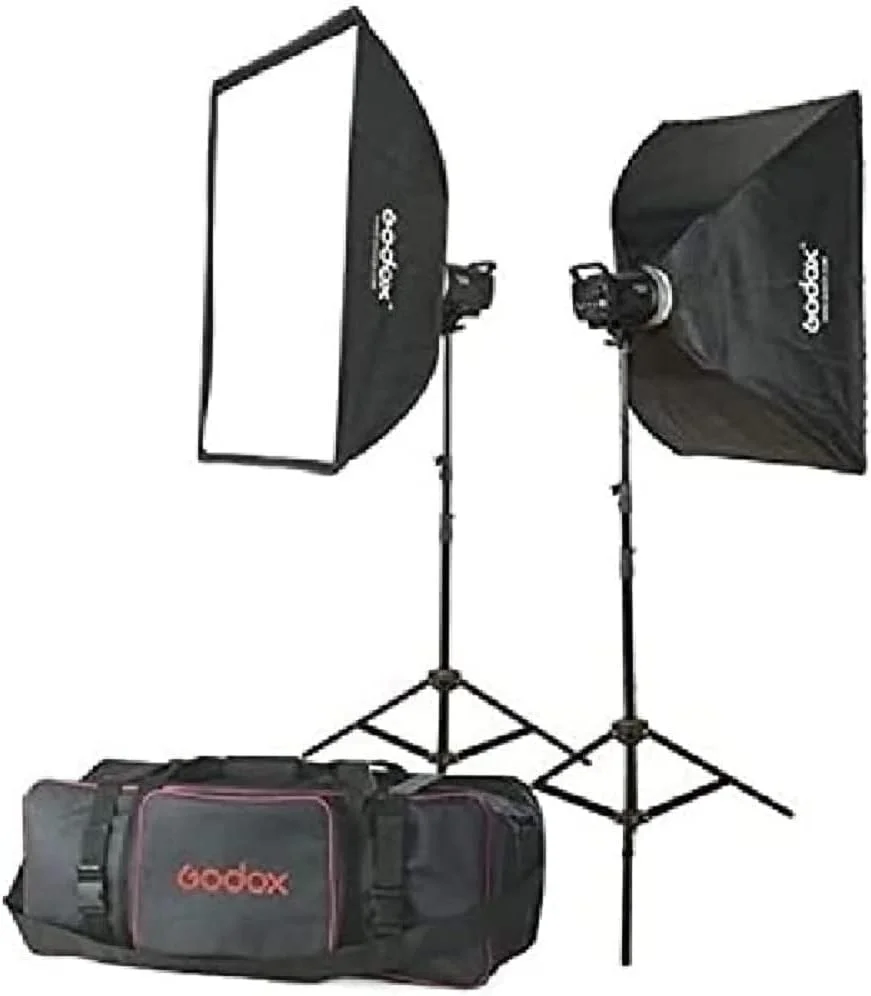 کیت فلاش استودیویی گودکس MS300-F، 2 عدد فلاش 300 وات، برند گودکس
